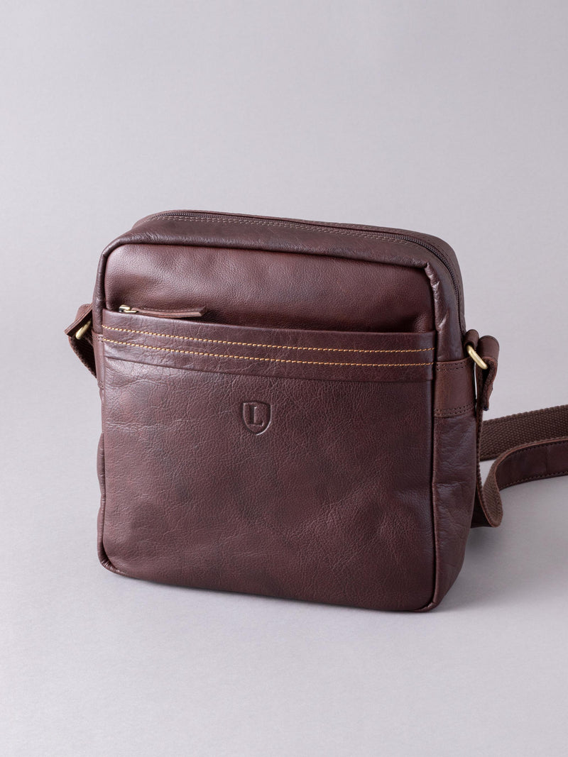 Keswick Small Leather Messenger Bag
