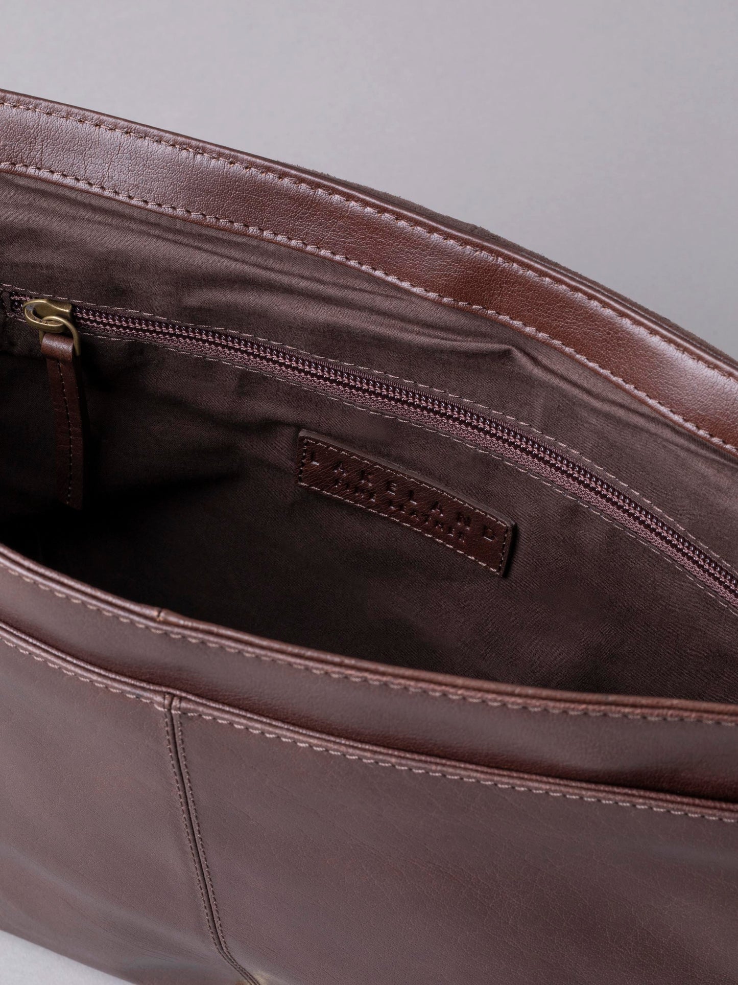 Keswick Large Leather Messenger Bag