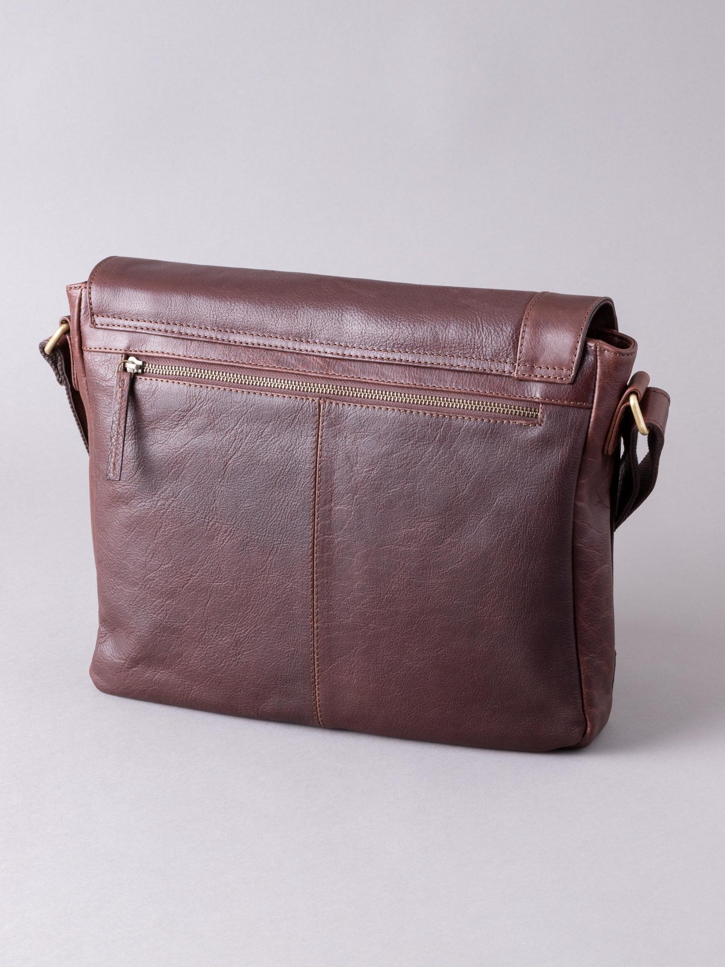 Keswick Large Leather Messenger Bag