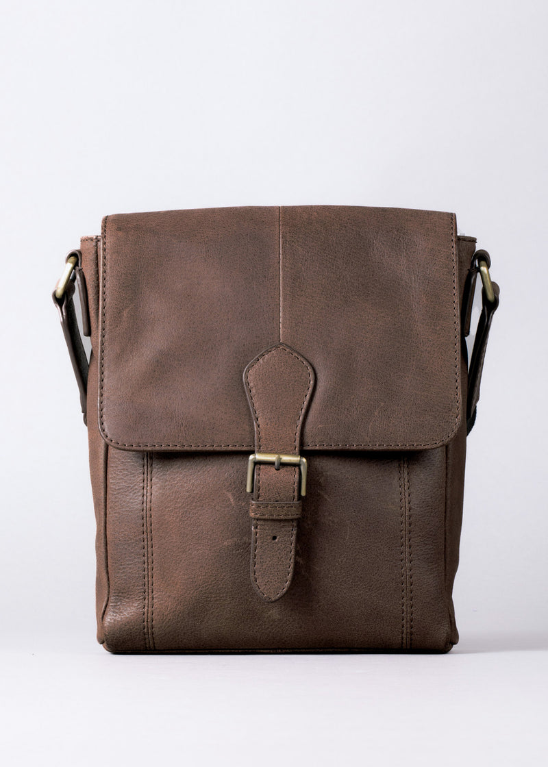 Hutton Leather Reporter Bag