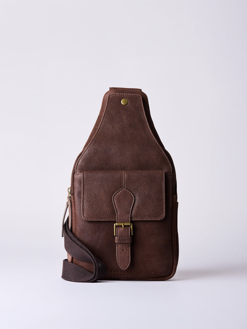 Hutton Leather Sling Bag