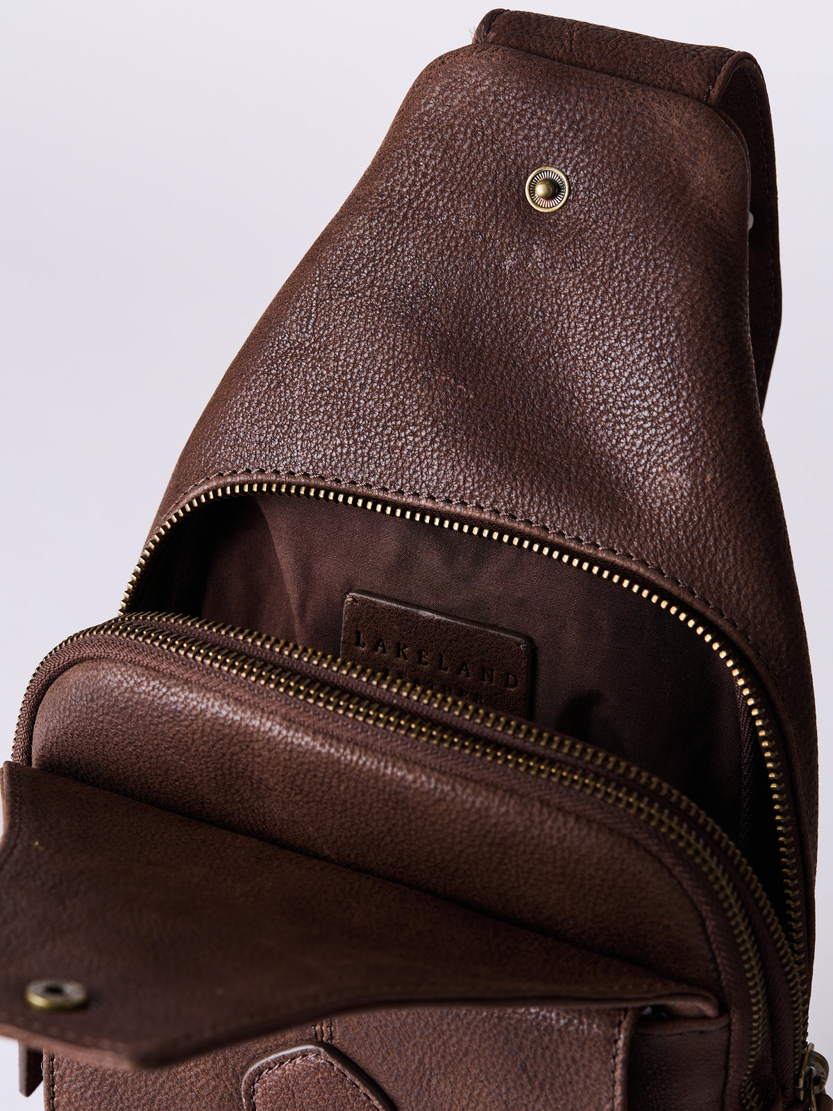 Hutton Leather Sling Bag