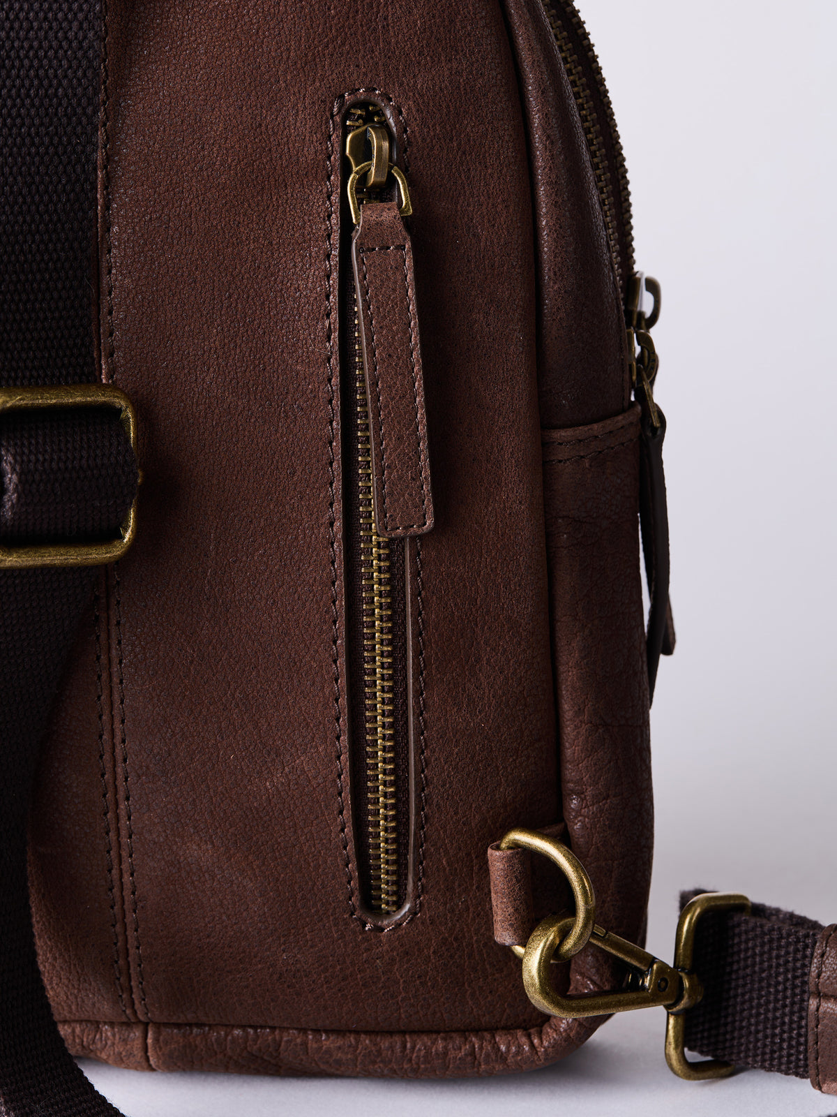 Hutton Leather Sling Bag