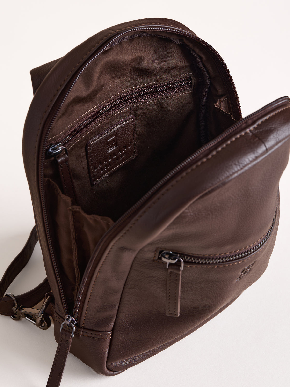 Discoverer Leather Sling Bag