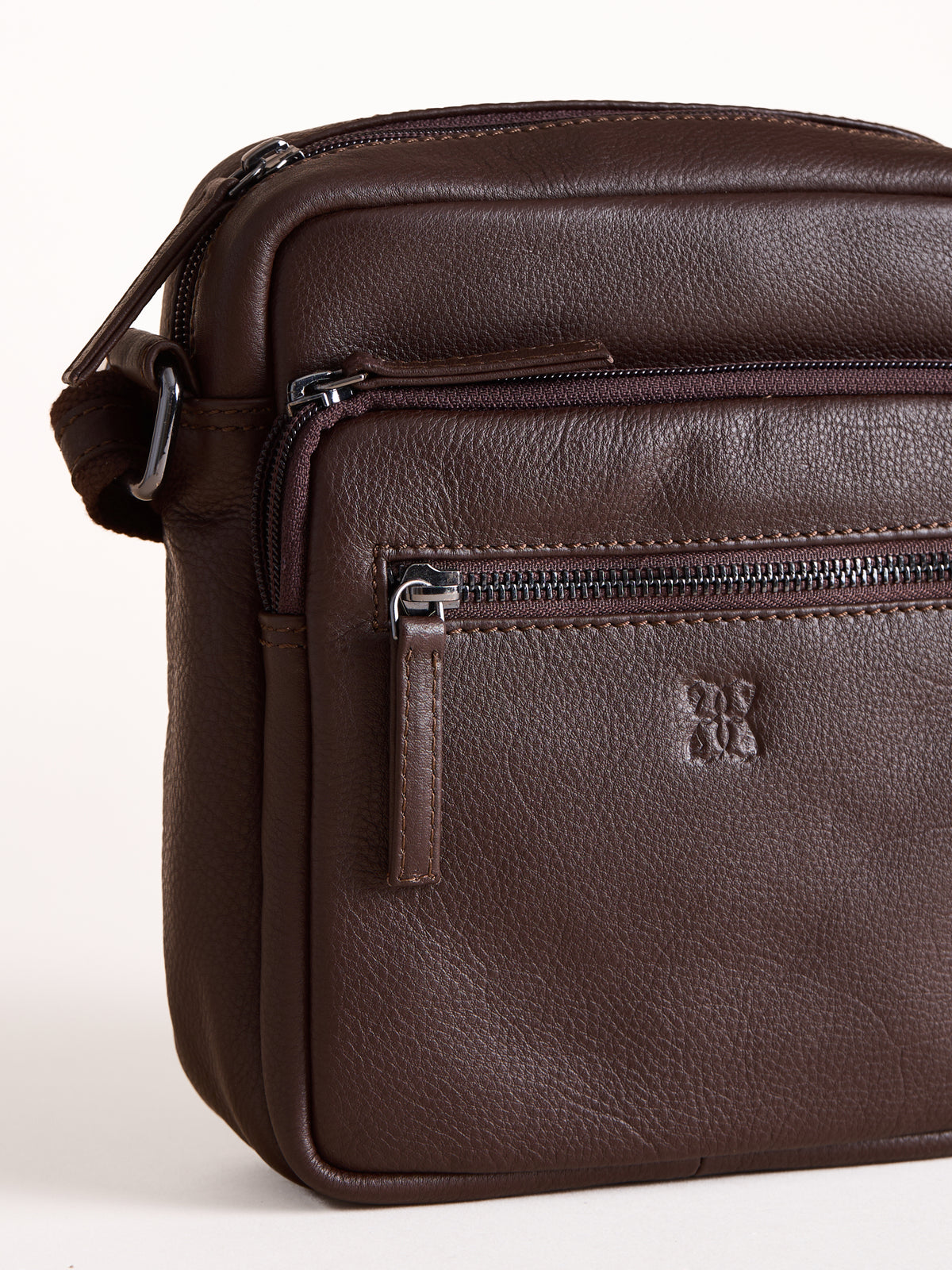 Discoverer Leather Crossbody Bag
