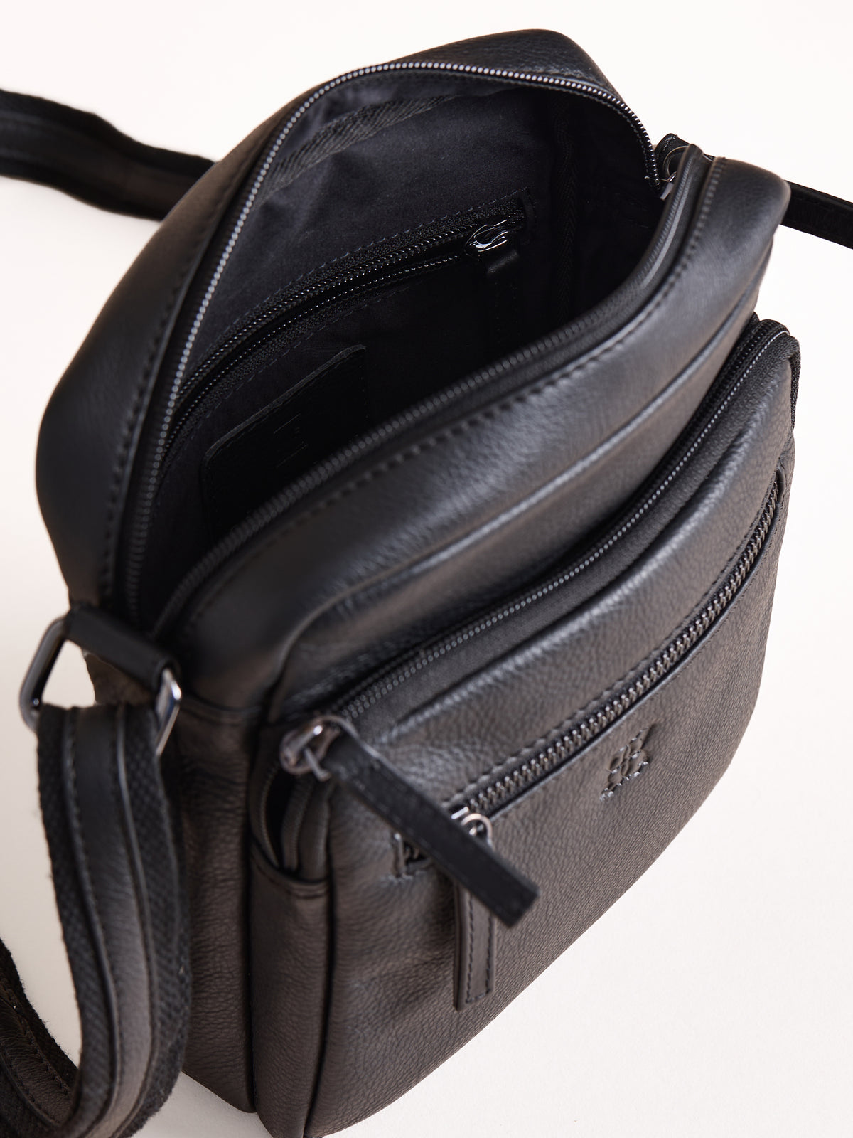 Discoverer Leather Crossbody Bag