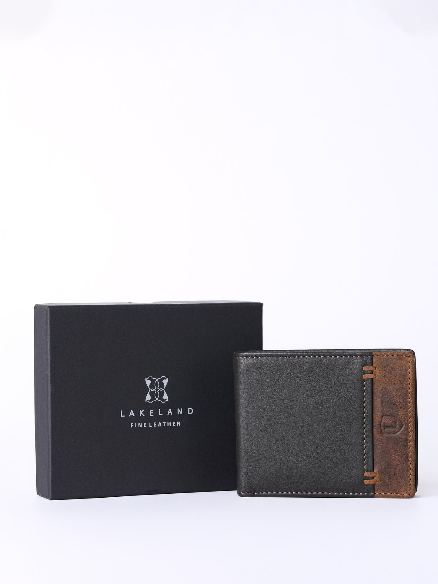 Stitch Leather Bi-Fold Wallet