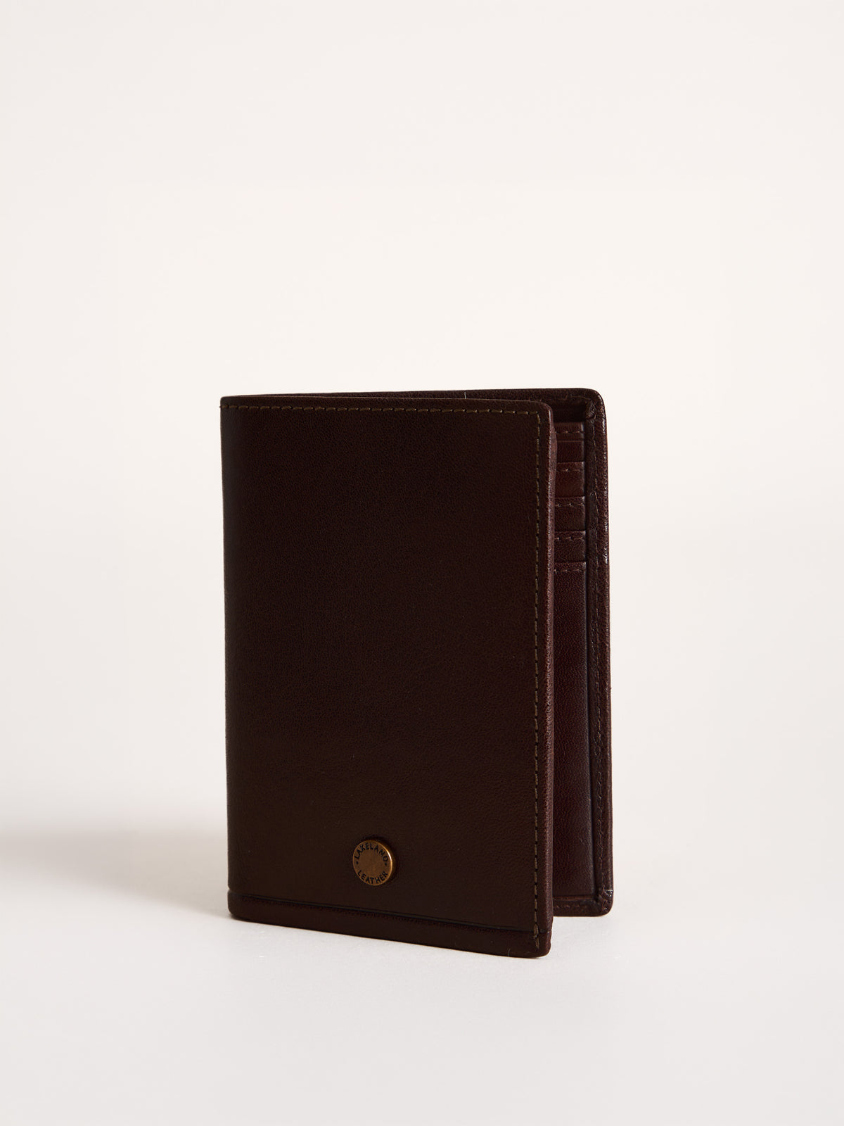 Storrs Tri-Fold Leather Wallet