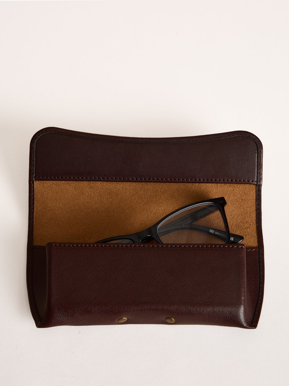 Storrs Leather Glasses Case