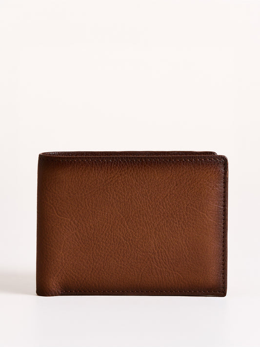 Brisco Bi-Fold Leather Wallet