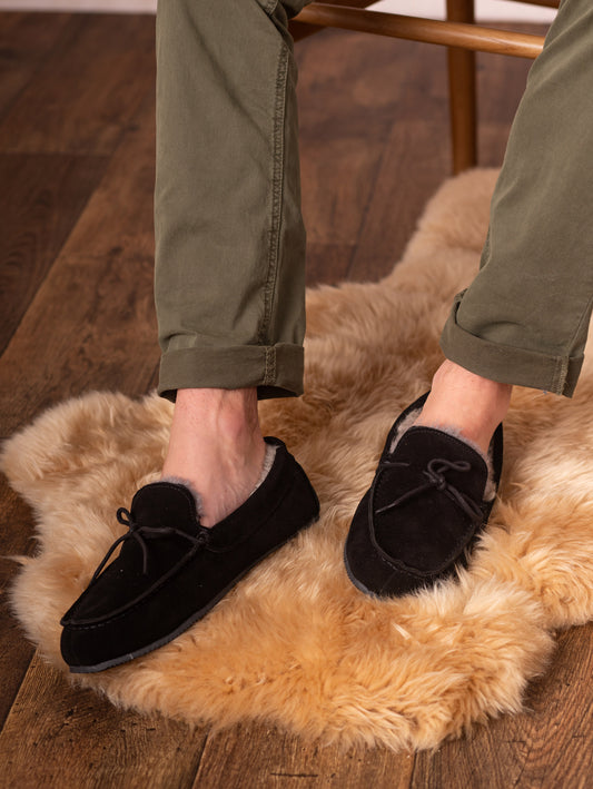Sheepskin Moccasins