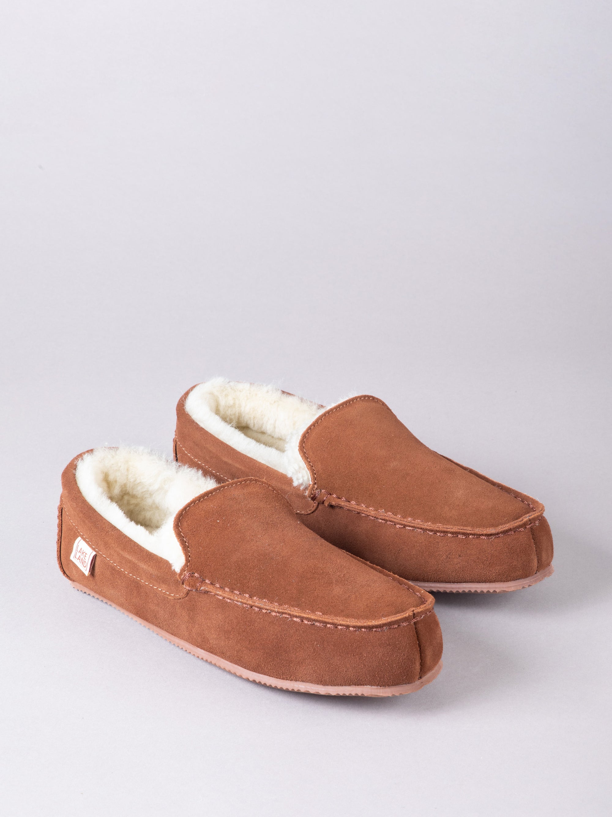 Sheepskin Slip-On Moccasins
