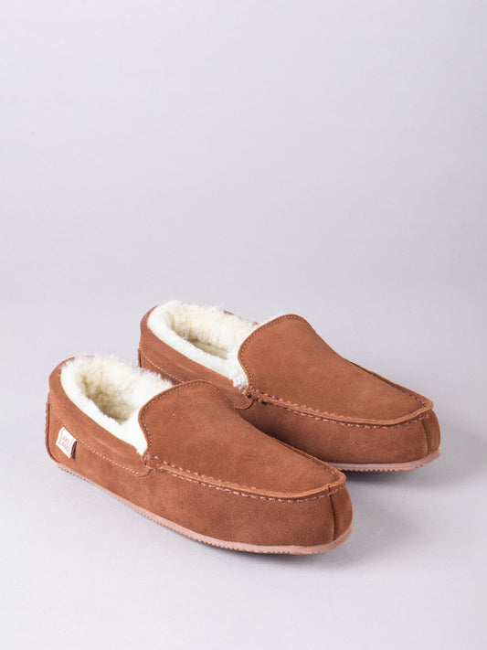 Sheepskin Slip-On Moccasins