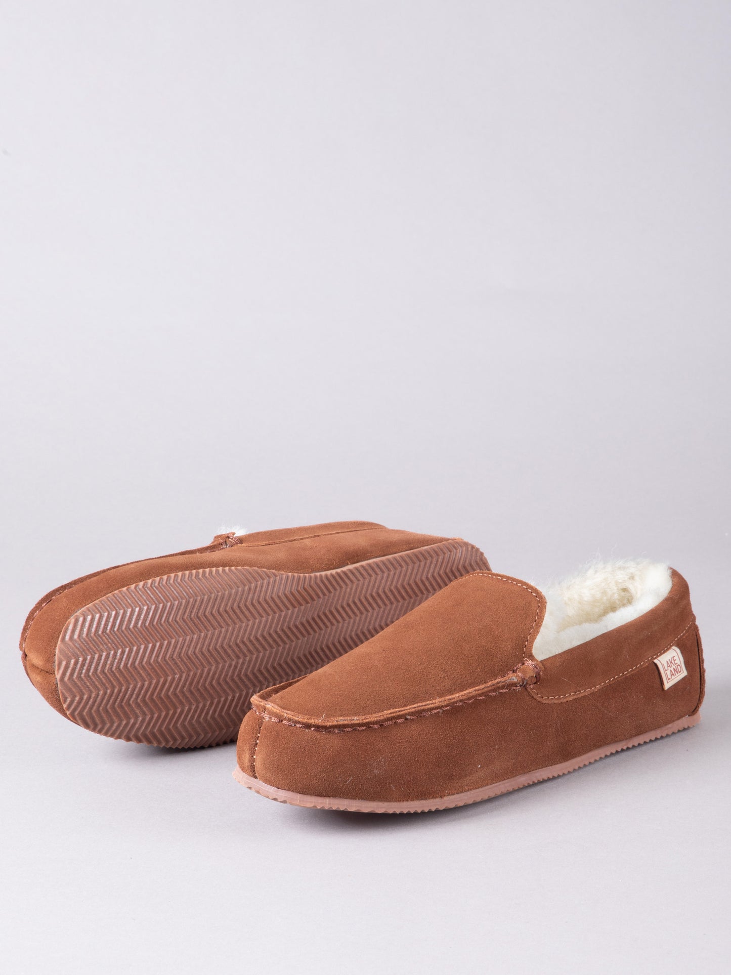 Sheepskin Slip-On Moccasins