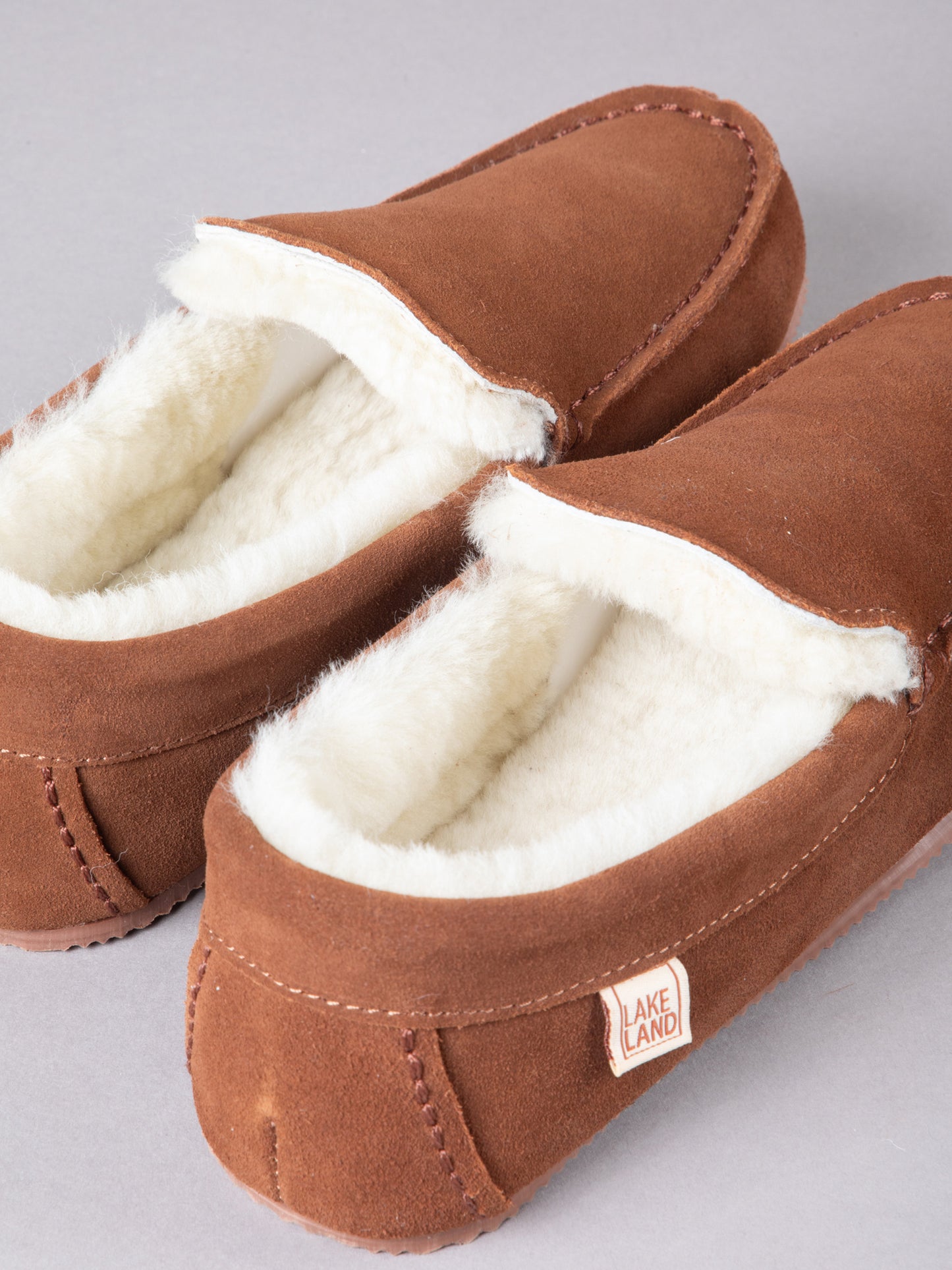 Sheepskin Slip-On Moccasins