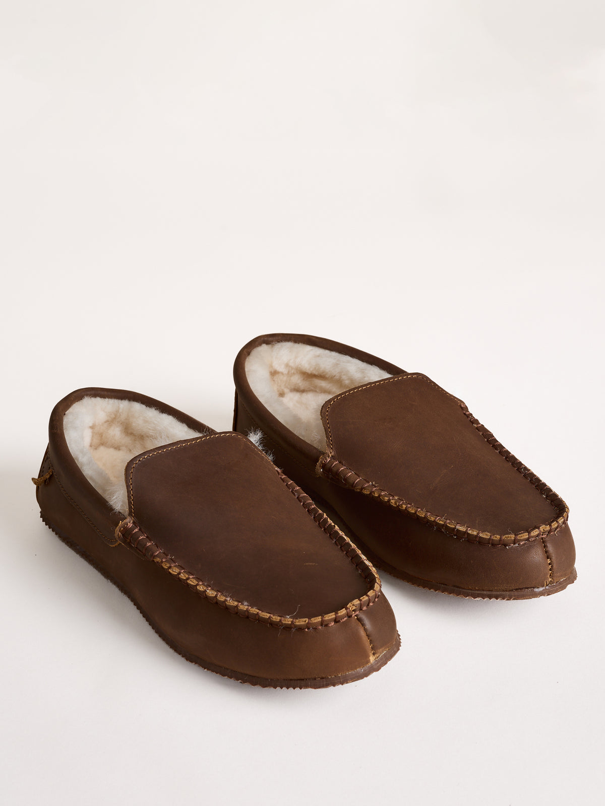 Sheepskin Slip-On Moccasins
