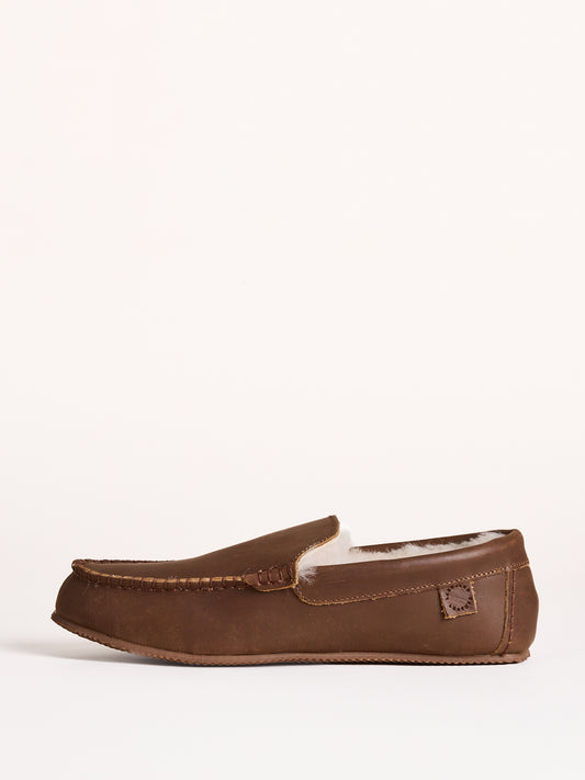 Sheepskin Slip-On Moccasins