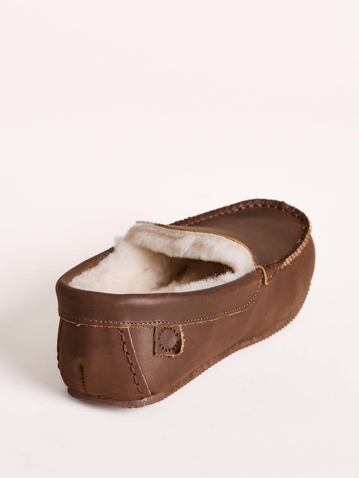 Sheepskin Slip-On Moccasins