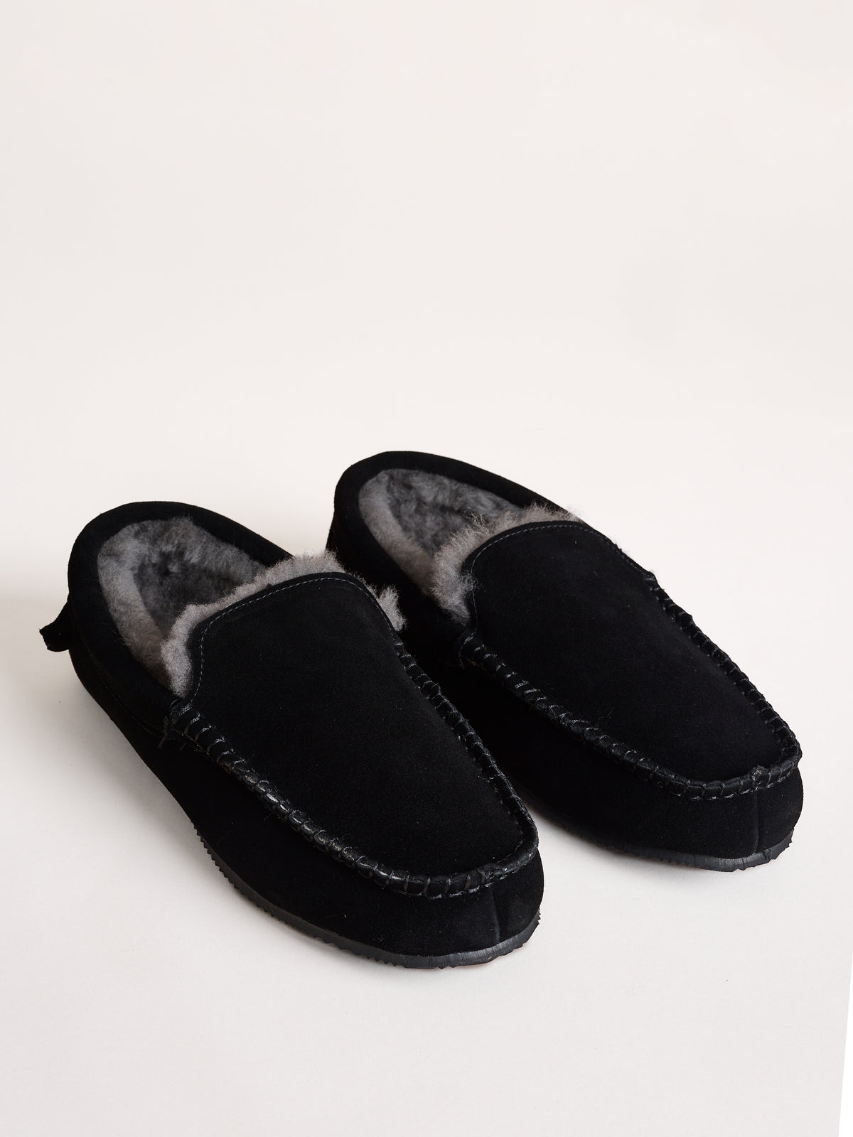 Sheepskin Slip-On Moccasins
