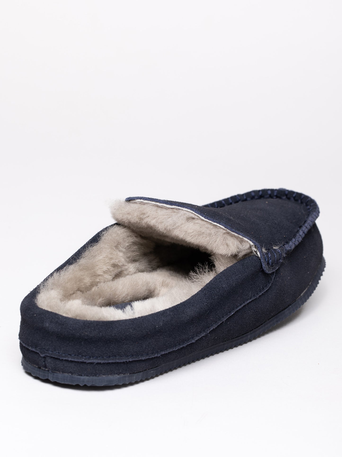 Sheepskin Moccasin Slider Slippers