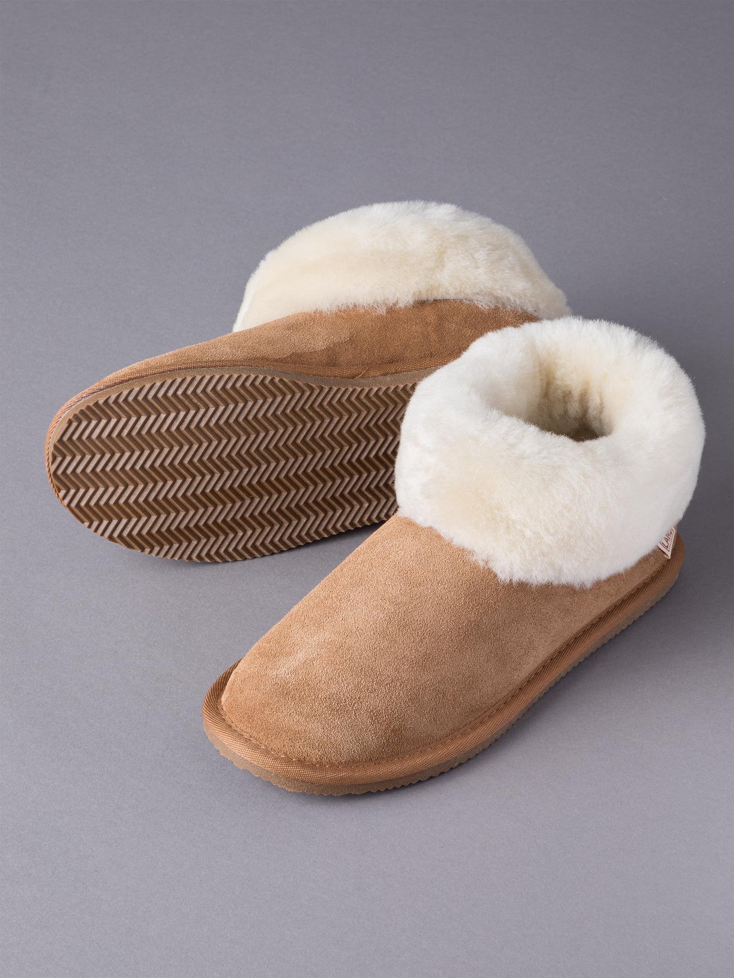 Sheepskin Bootie Slippers