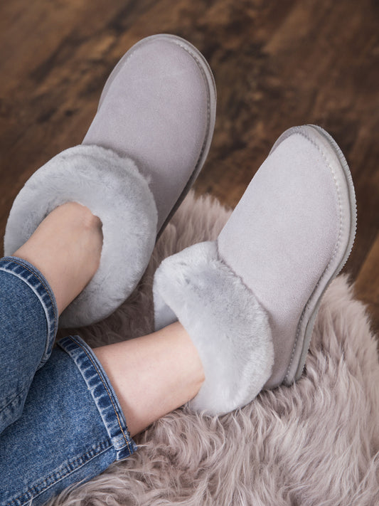Sheepskin Bootie Slippers