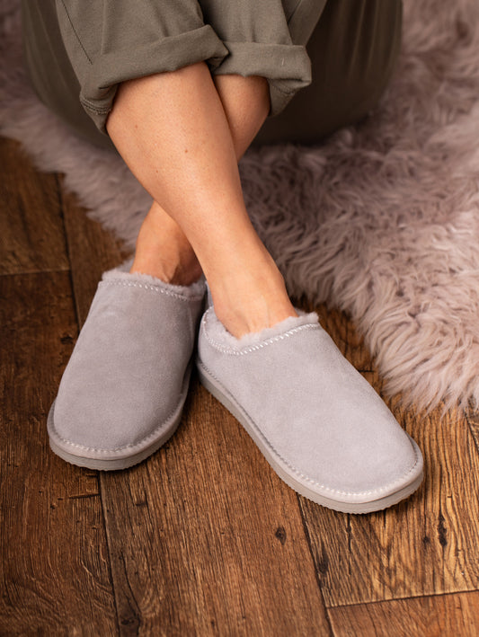 Sheepskin Clog Slippers