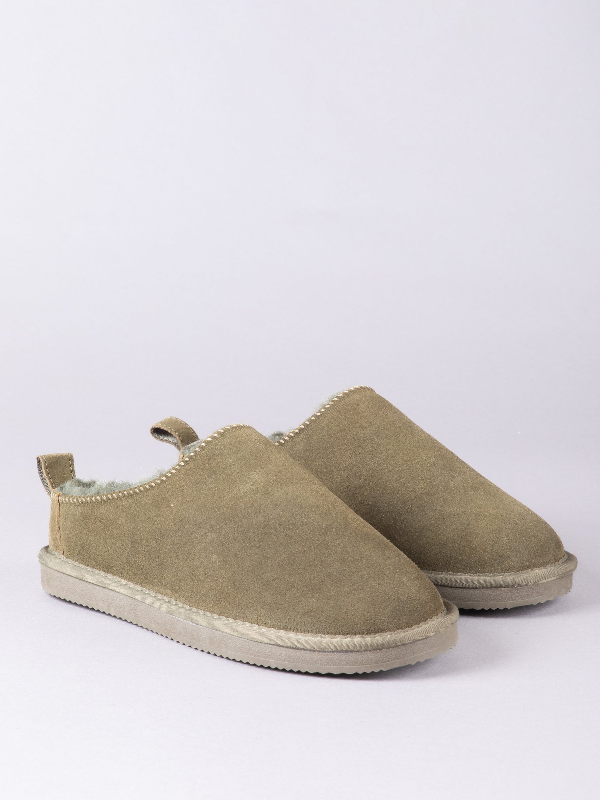 Sheepskin Clog Slippers