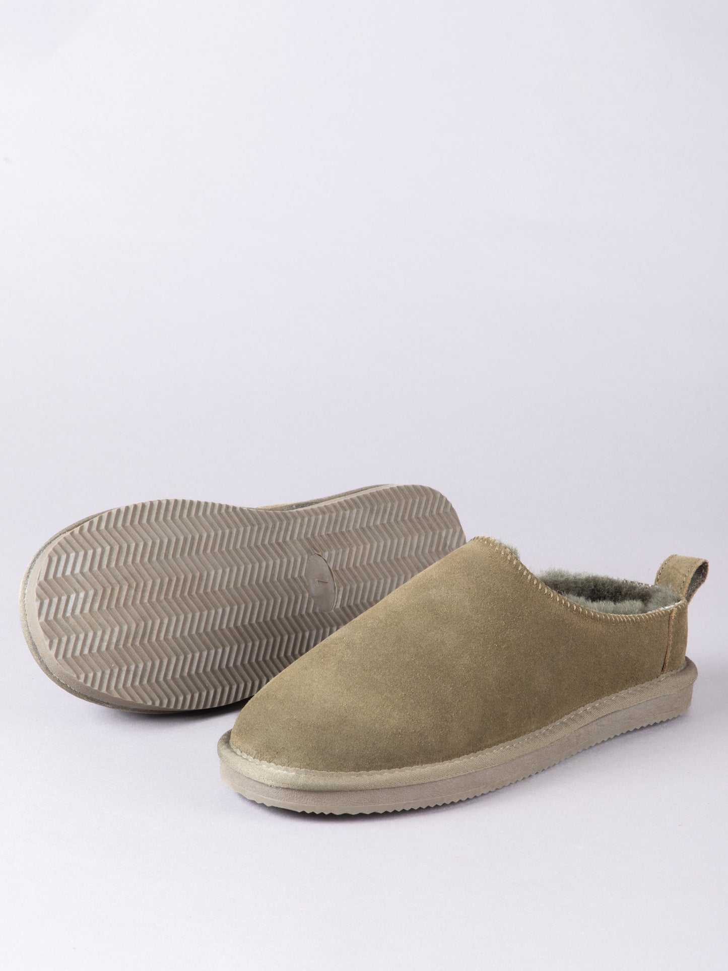 Sheepskin Clog Slippers