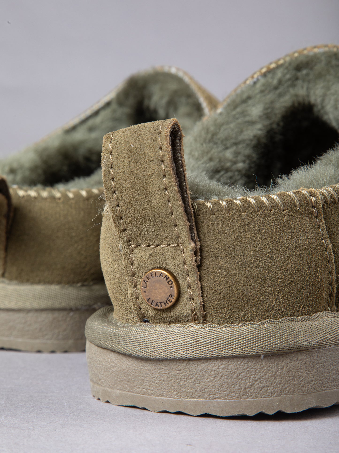 Sheepskin Clog Slippers