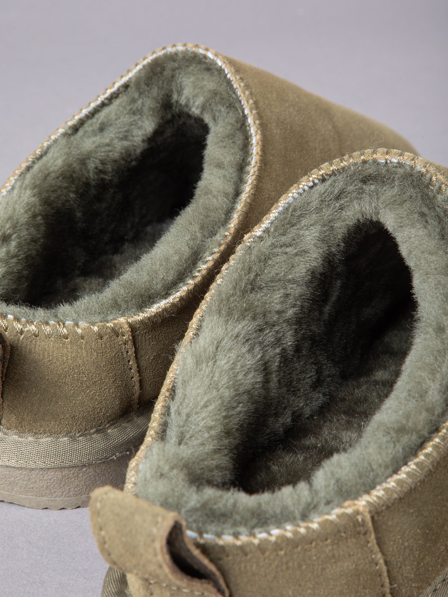 Sheepskin Clog Slippers