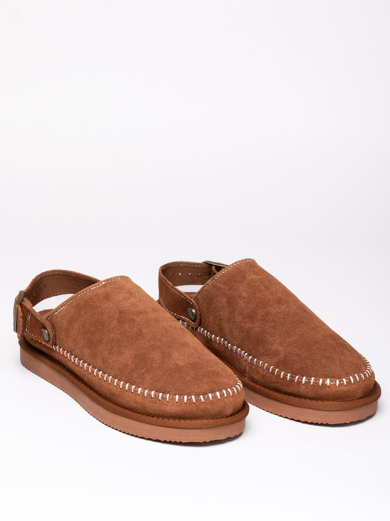 Sheepskin Slider Clog Slippers