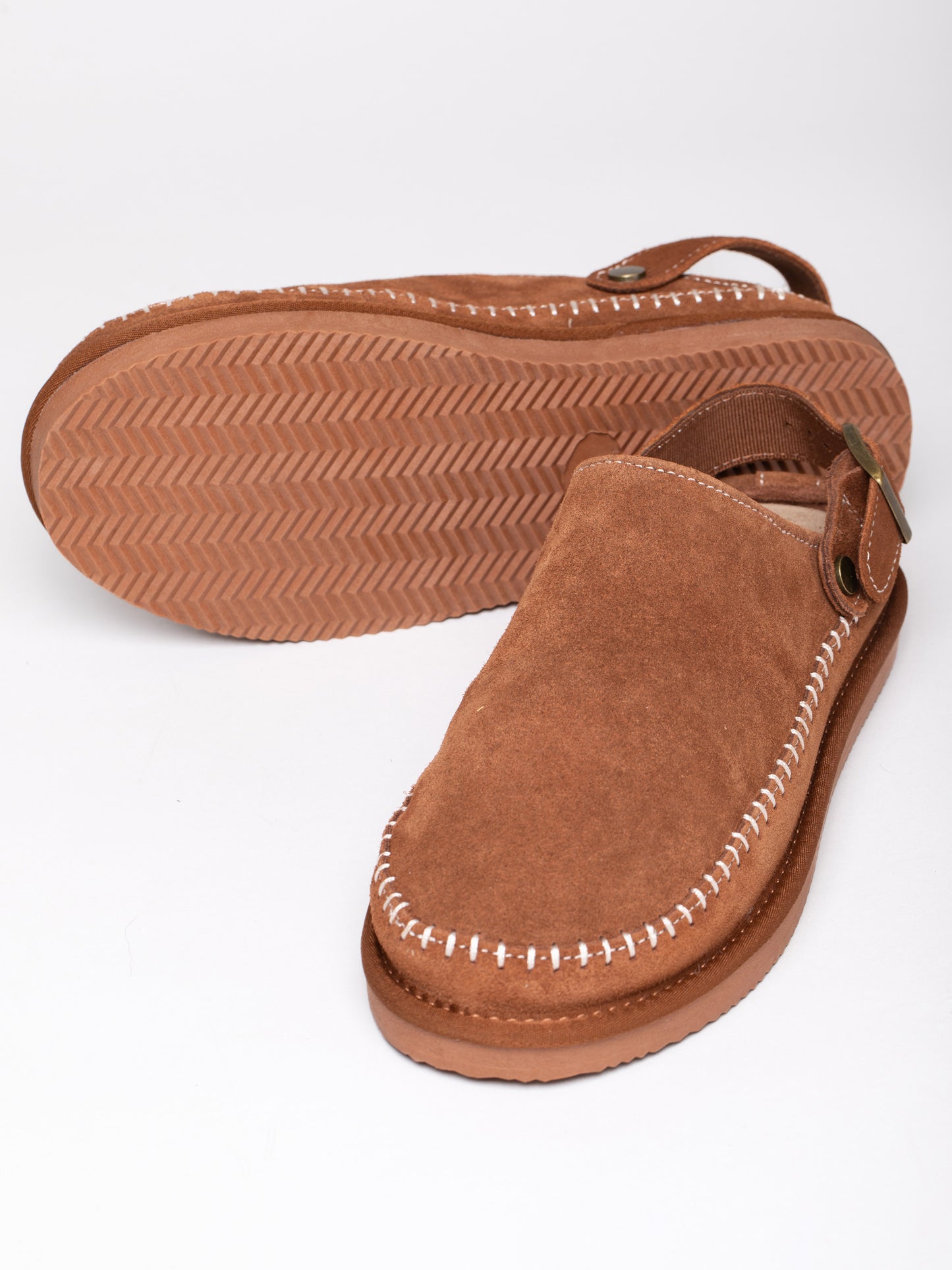 Sheepskin Slider Clog Slippers