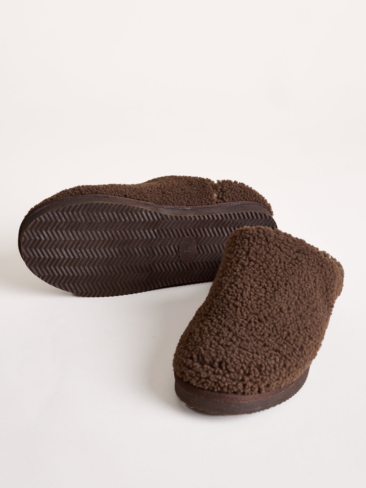 Sheepskin Wool Clog Slippers