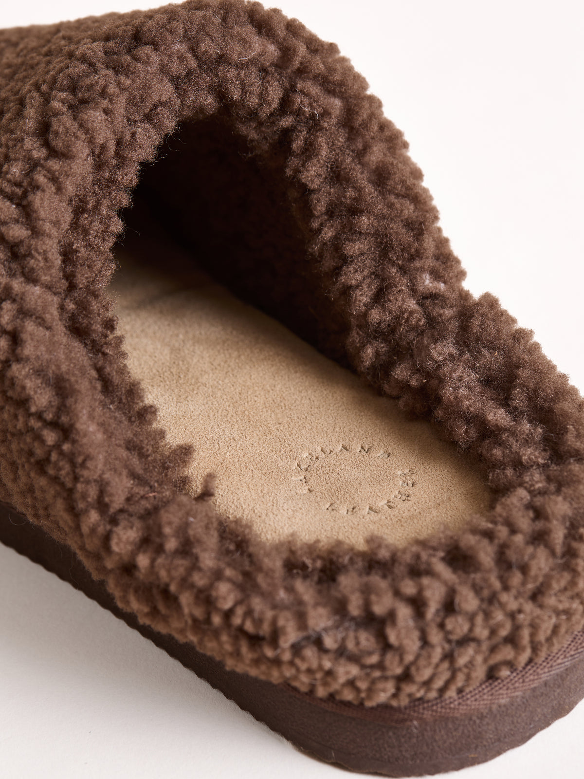 Sheepskin Wool Clog Slippers