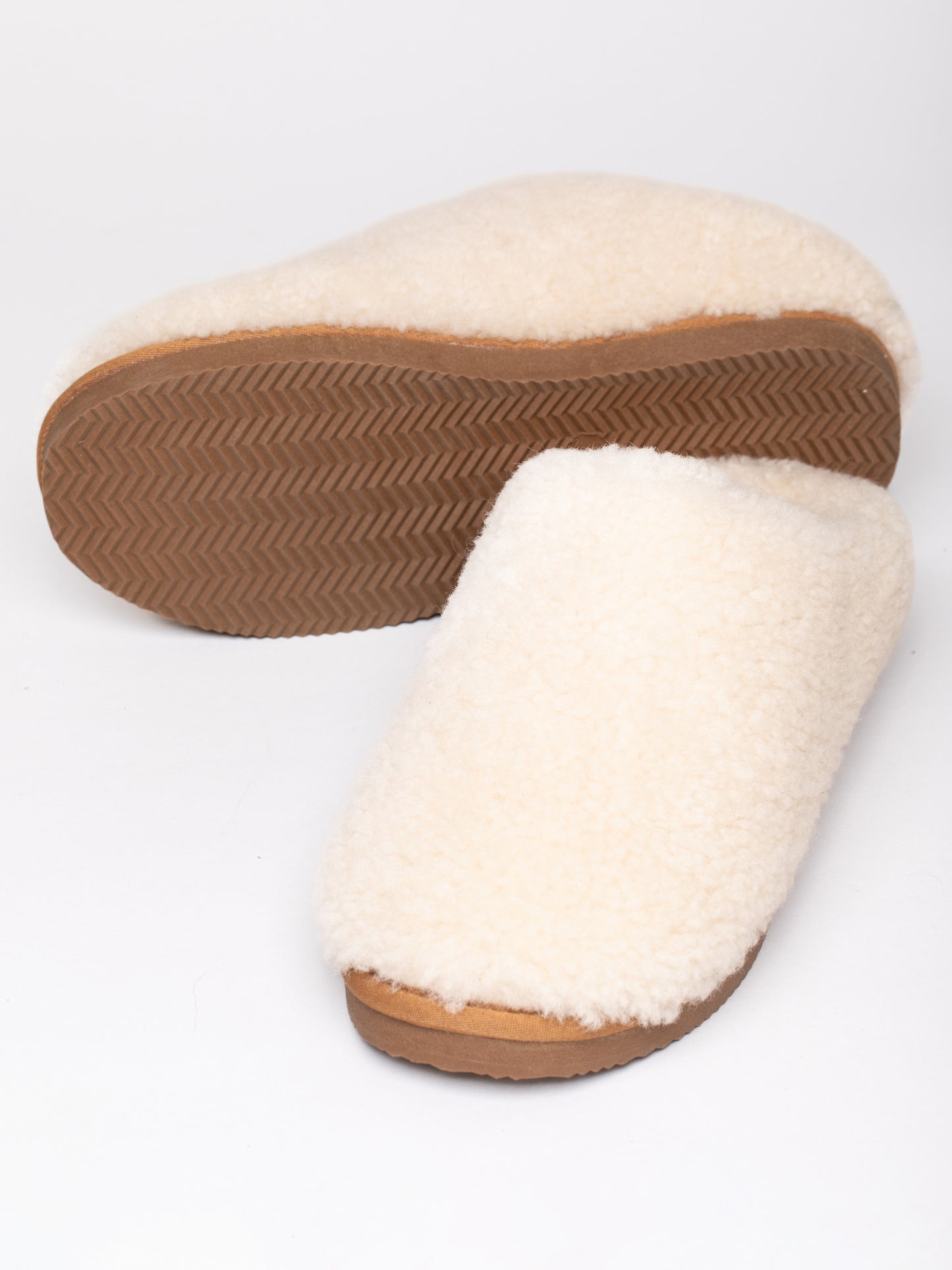Sheepskin Wool Clog Slippers
