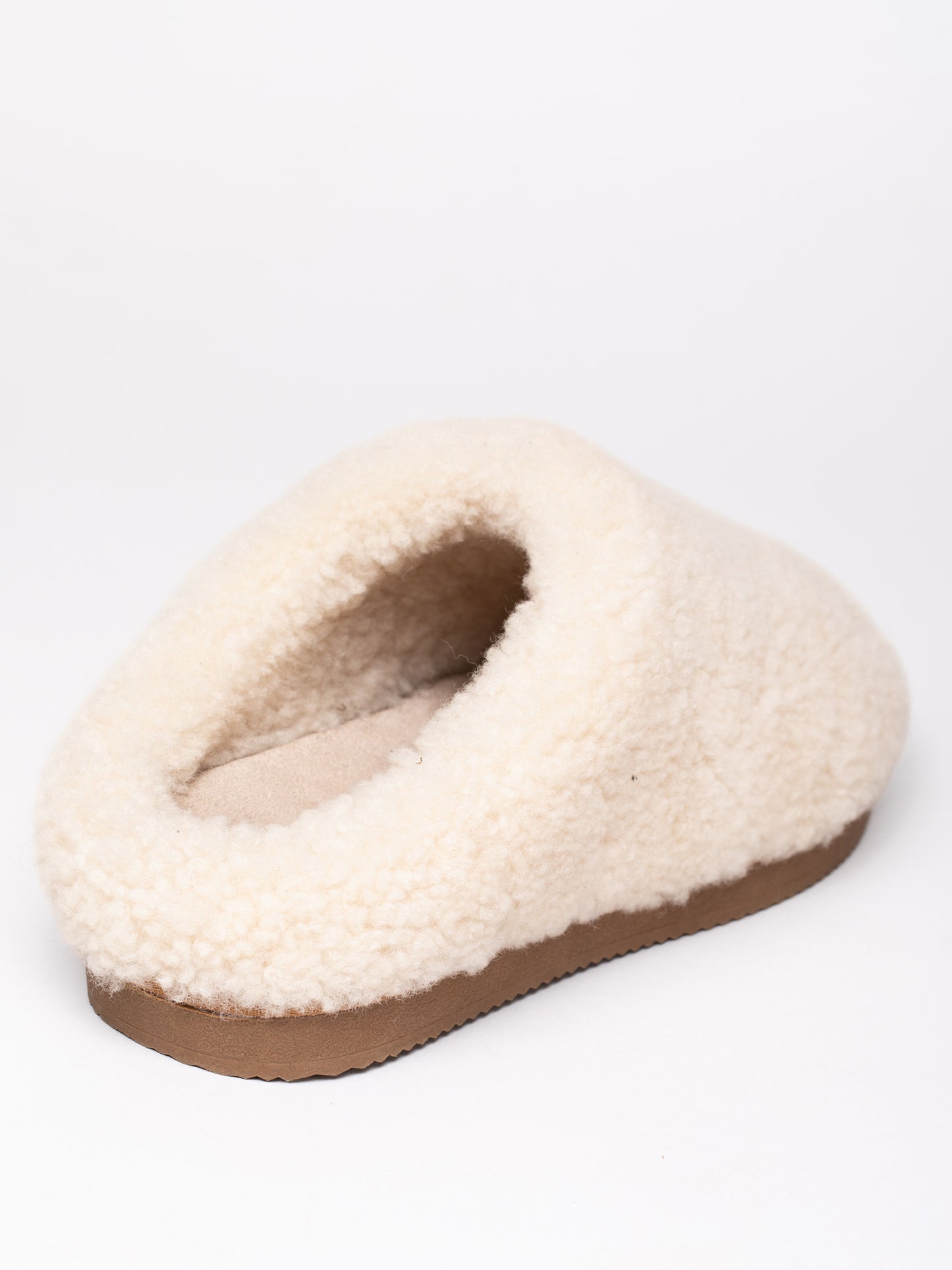 Sheepskin Wool Clog Slippers