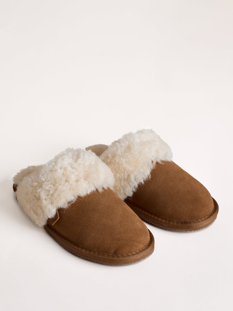 Curly Sheepskin Wool Sliders