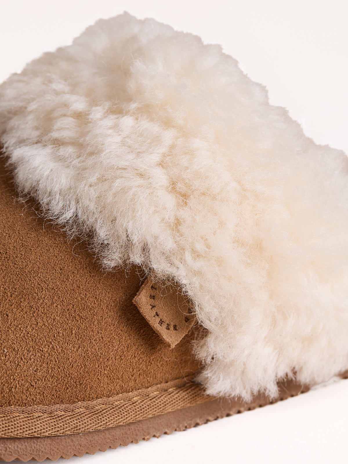 Curly Sheepskin Wool Sliders