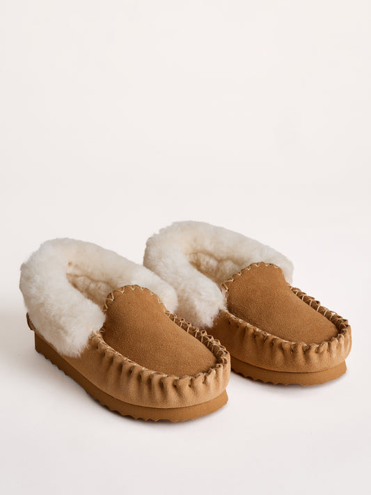 Sheepskin Stitch Moccasins