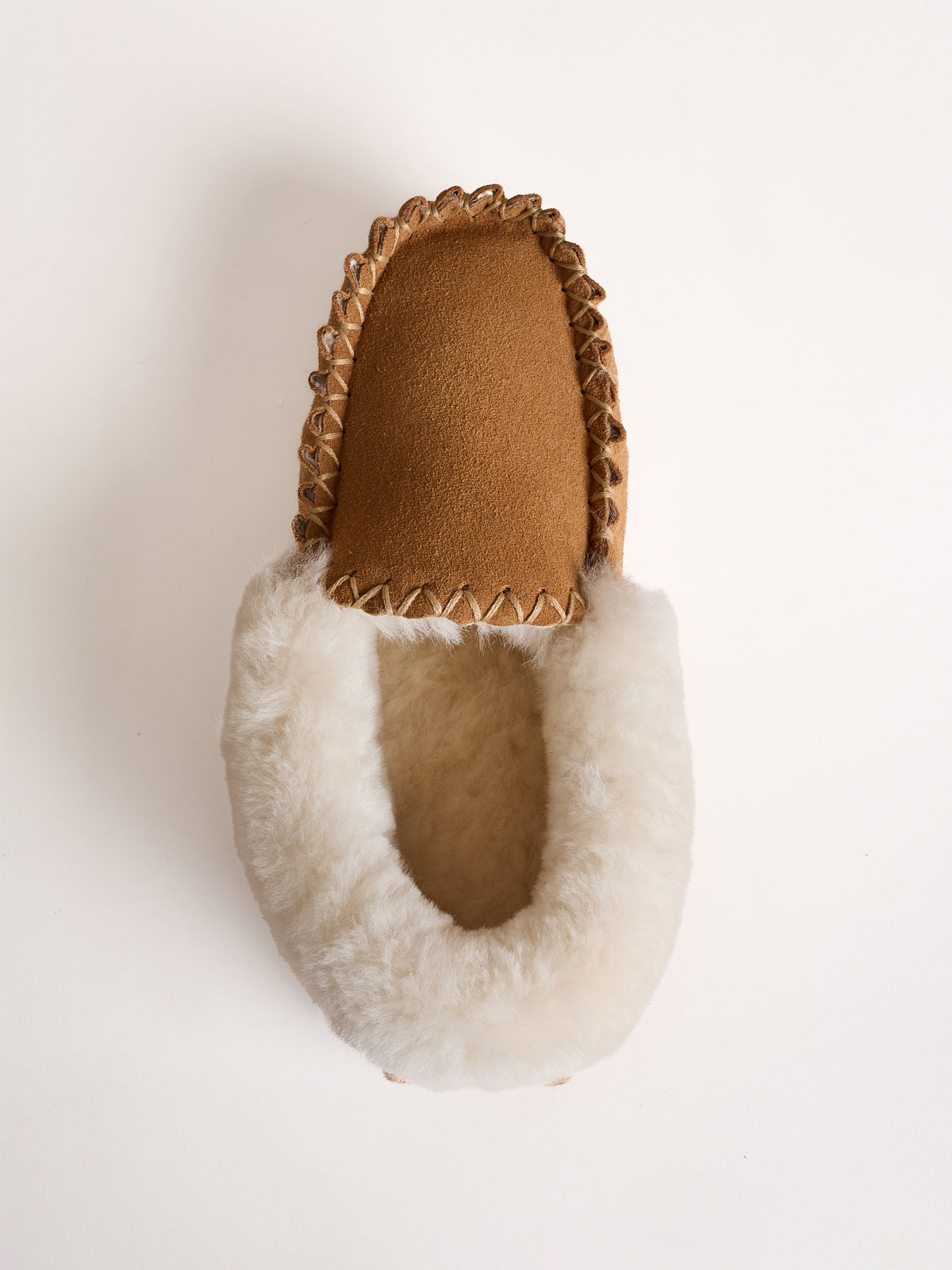 Sheepskin Stitch Moccasins