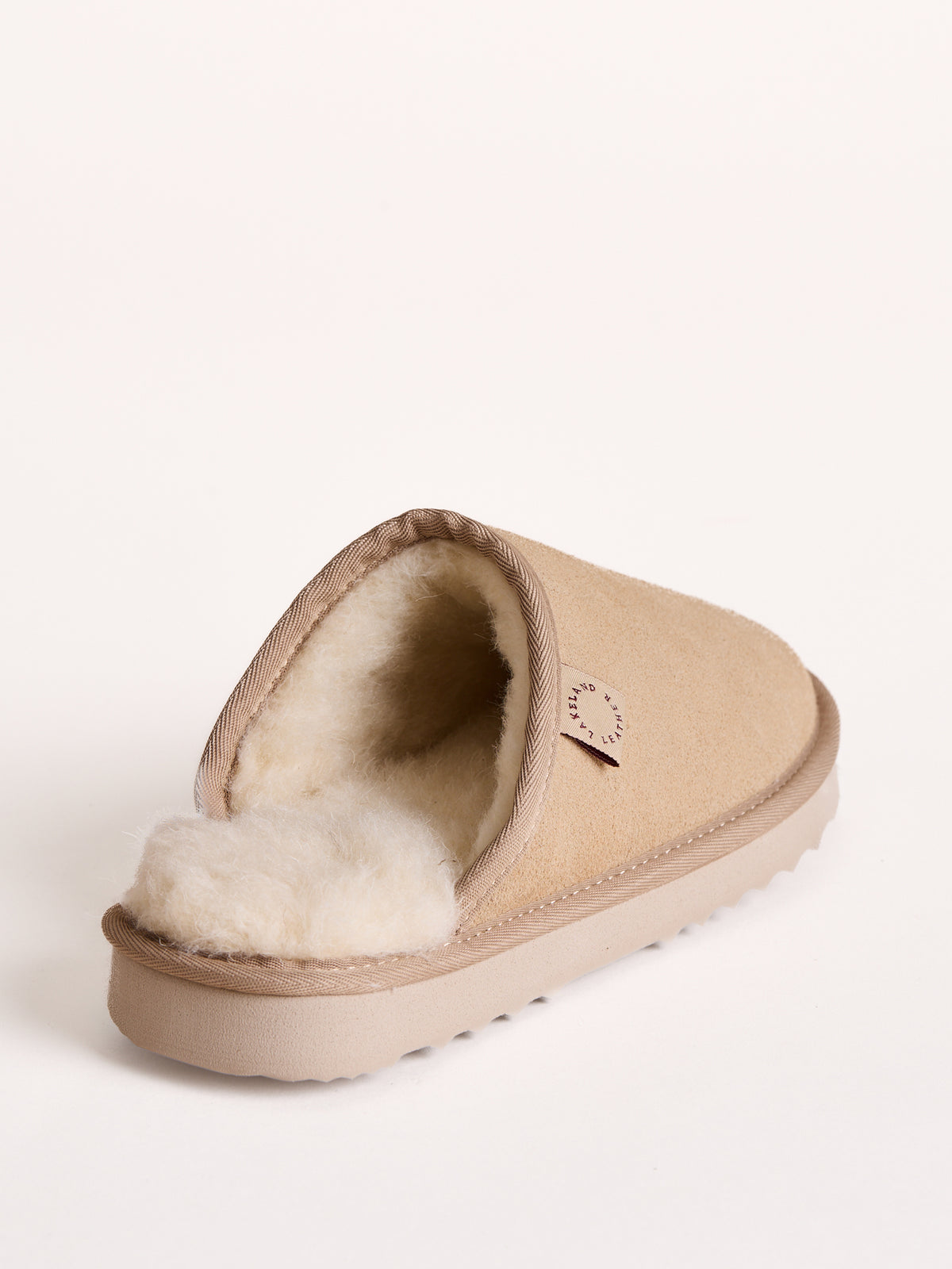 Women Sheepskin Slider