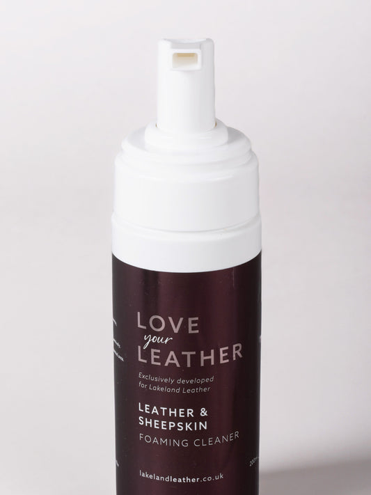 Leather & Sheepskin Foaming Cleaner