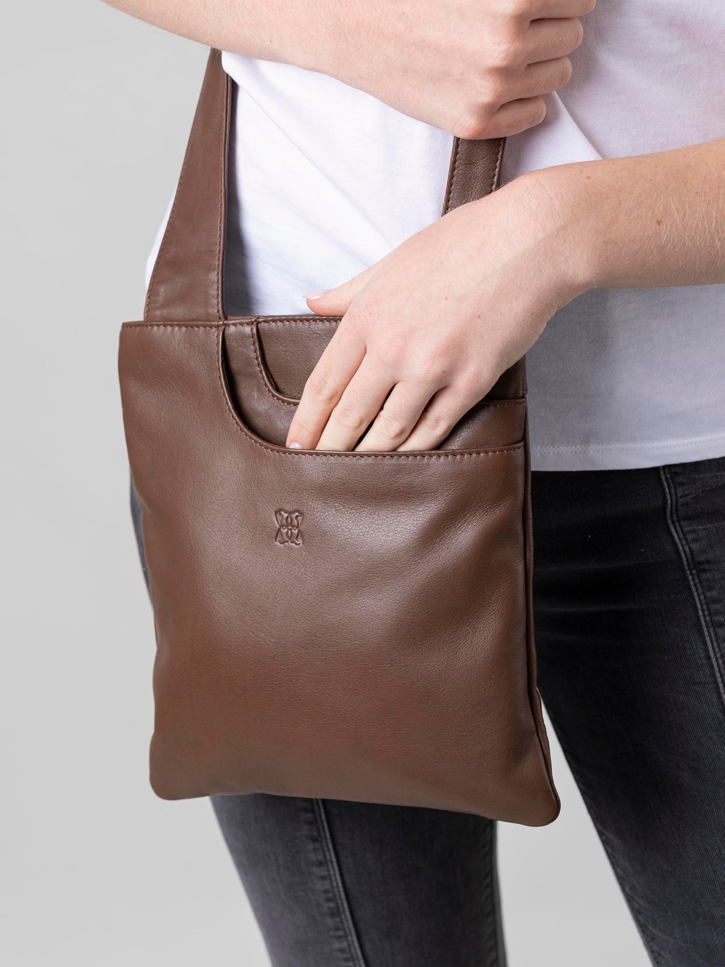 Allerdale Leather Cross Body Bag