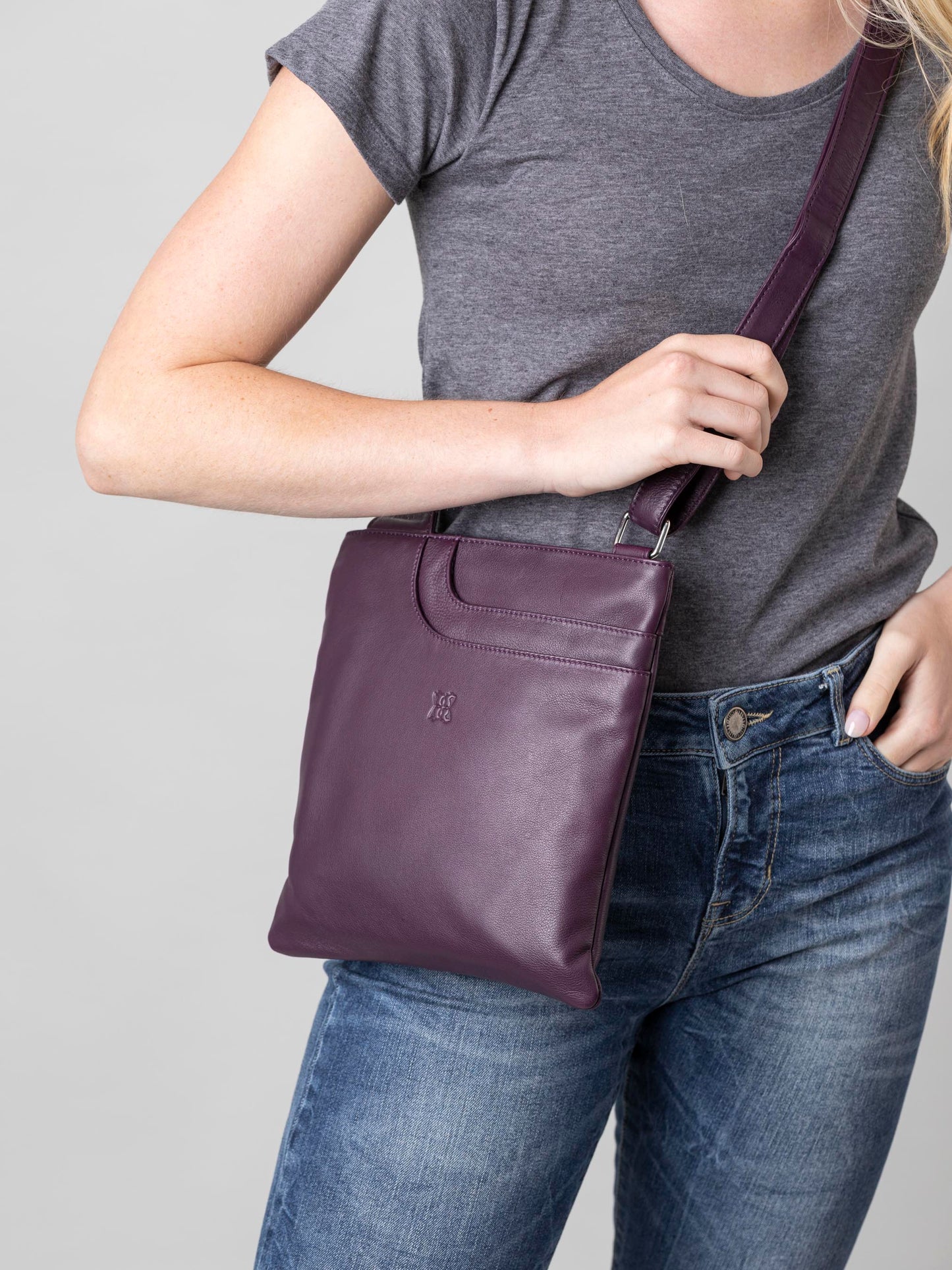 Allerdale Leather Cross Body Bag
