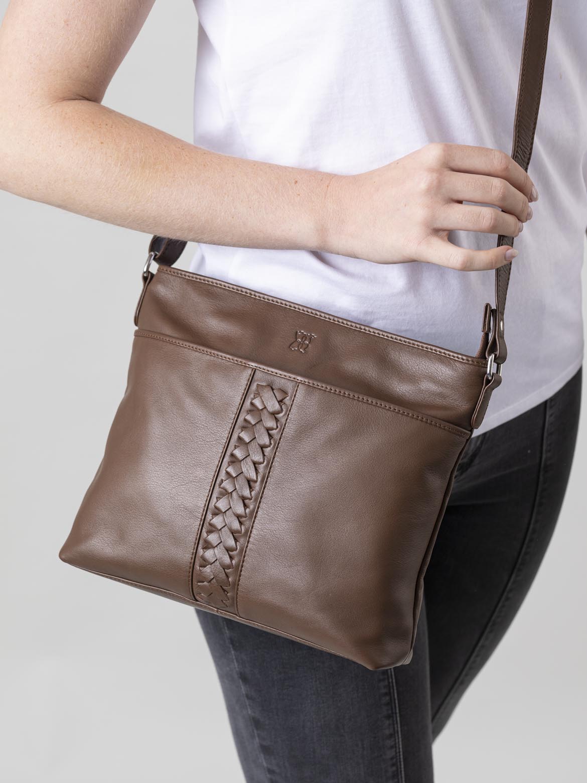 Farlam Leather Cross Body Bag