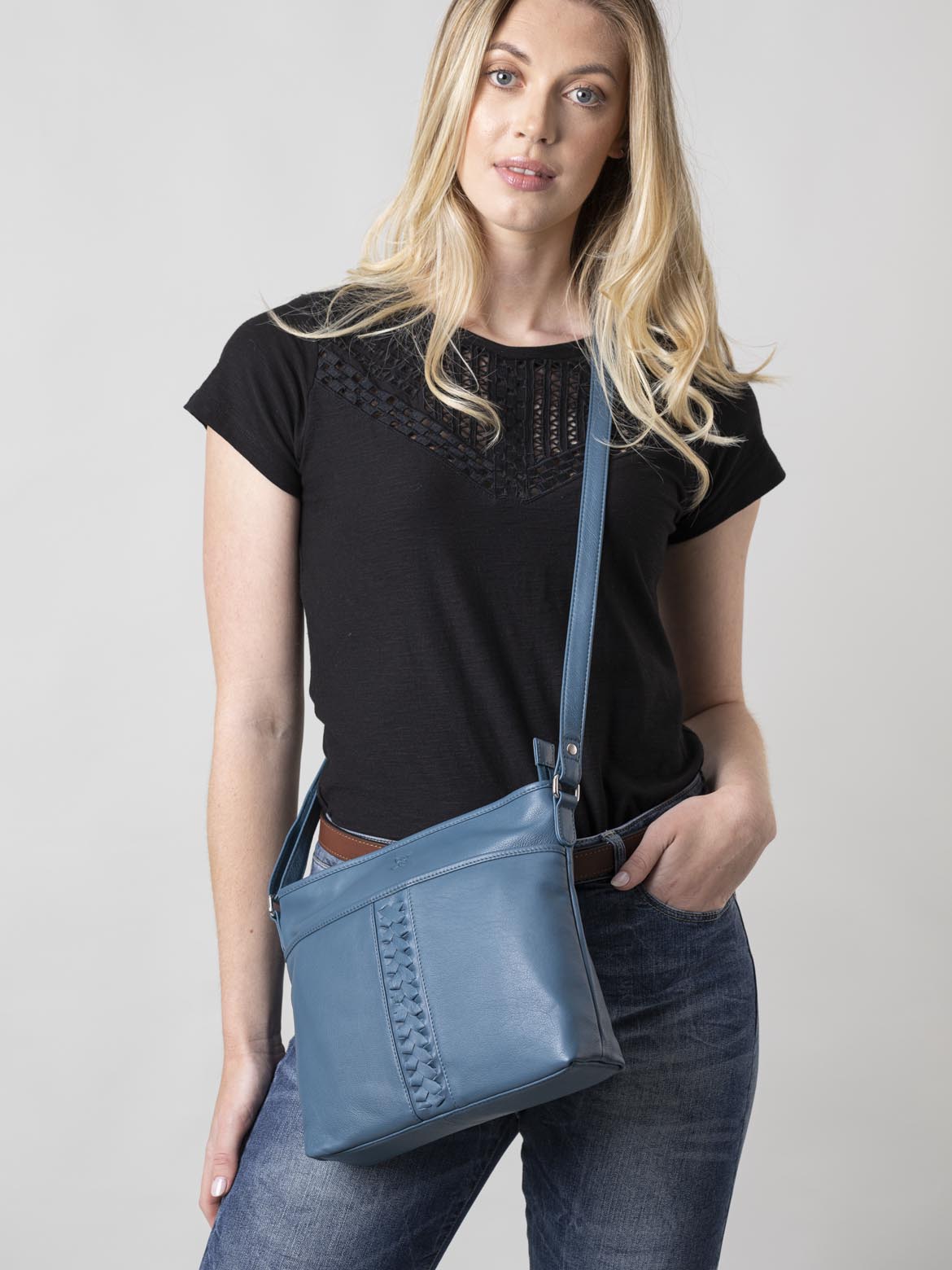 Farlam Leather Cross Body Bag