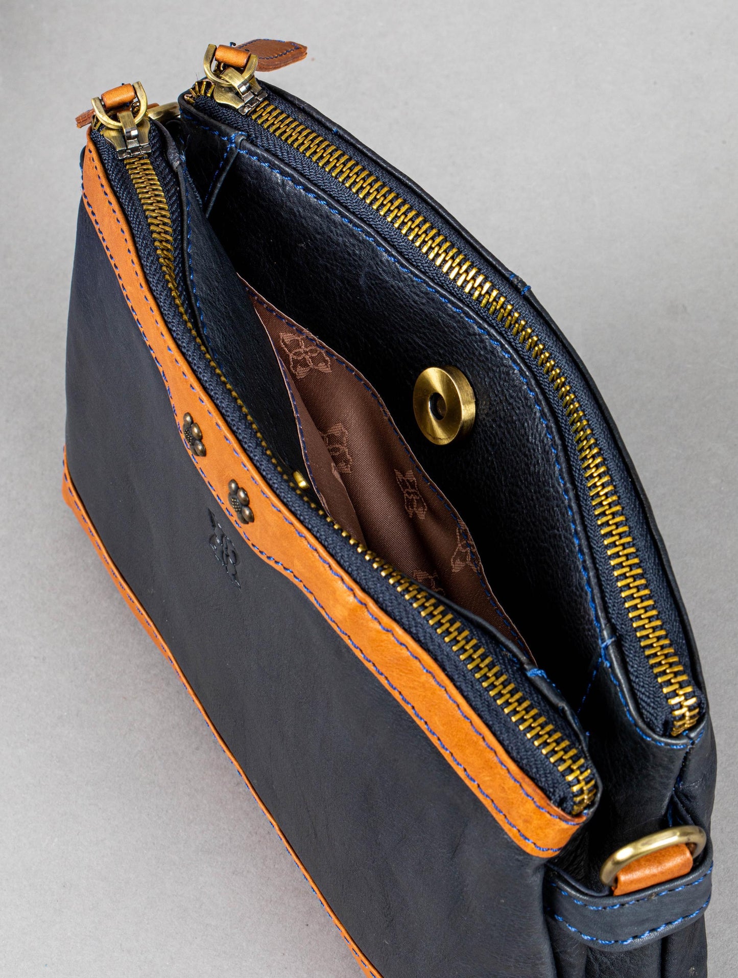 Hartsop Zip Leather Cross Body Bag