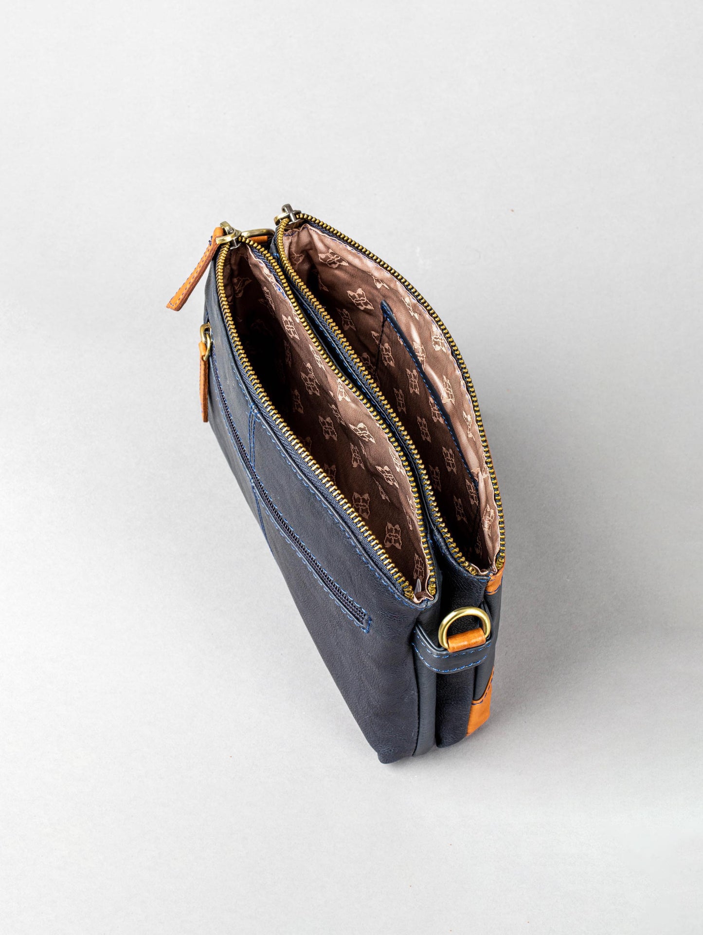 Hartsop Zip Leather Cross Body Bag
