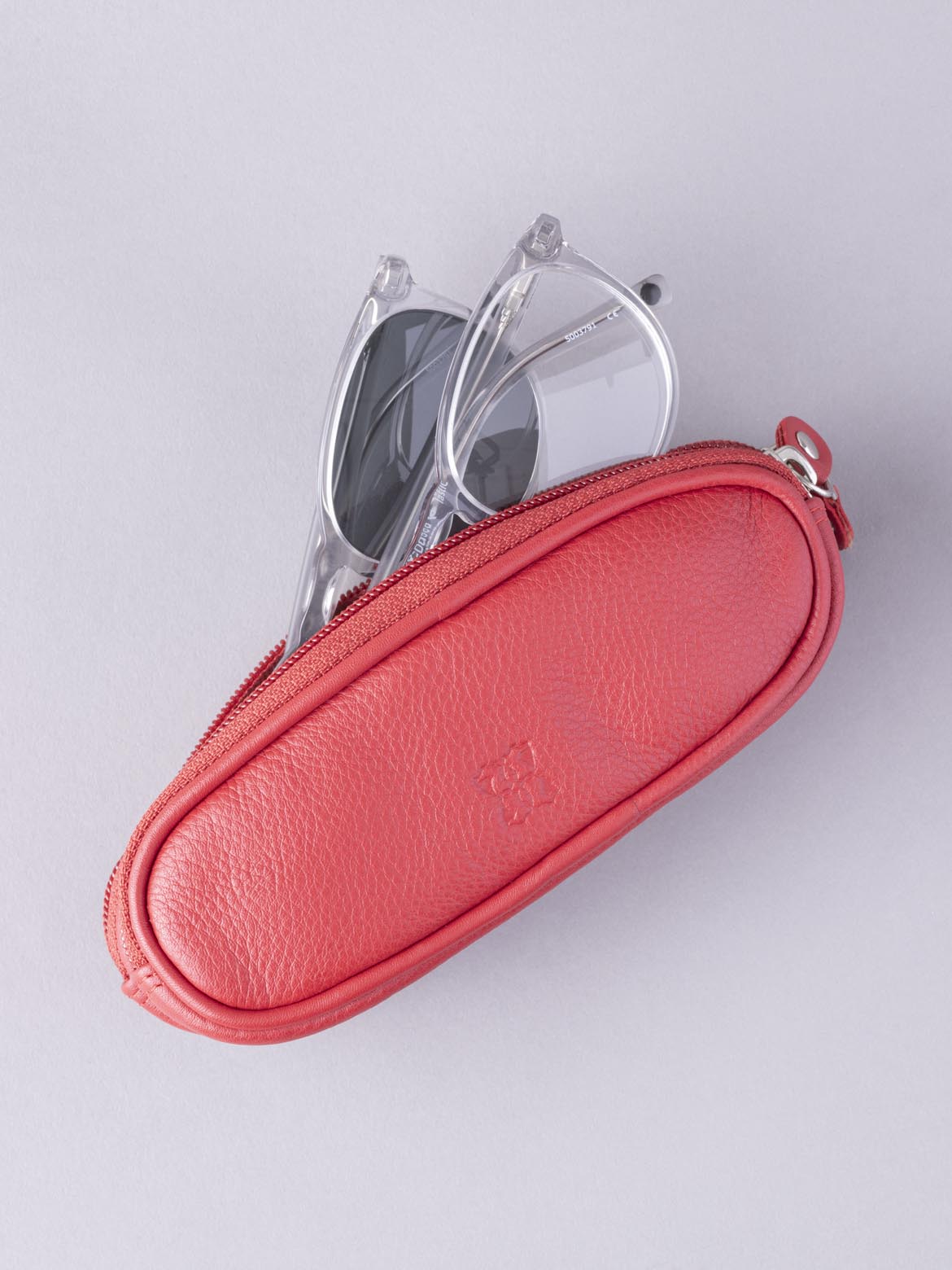 Leather Double Glasses Case
